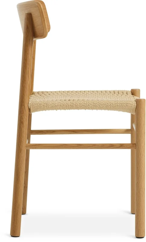 Silla de comedor ISLEV roble/natural en Madera natural - Sillas, Uruguay | JYSK, vista 3