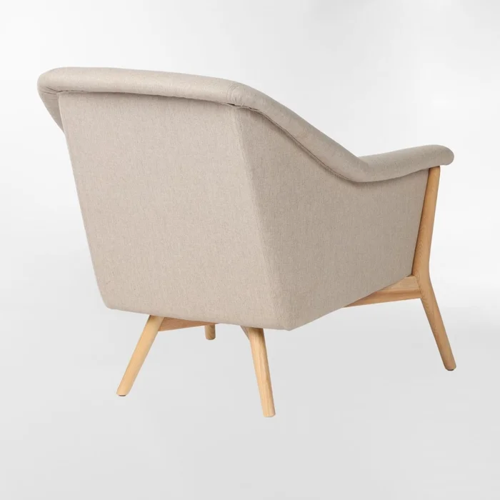 POLTRONA BOURBON BEIGE en Beige - Butacas, banquetas y puffs, Uruguay | Viasono, vista 5