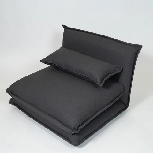 Sofá Cama 1 Plaza Juli - Negro en Negro - Sillones y sofás, Uruguay | Indian