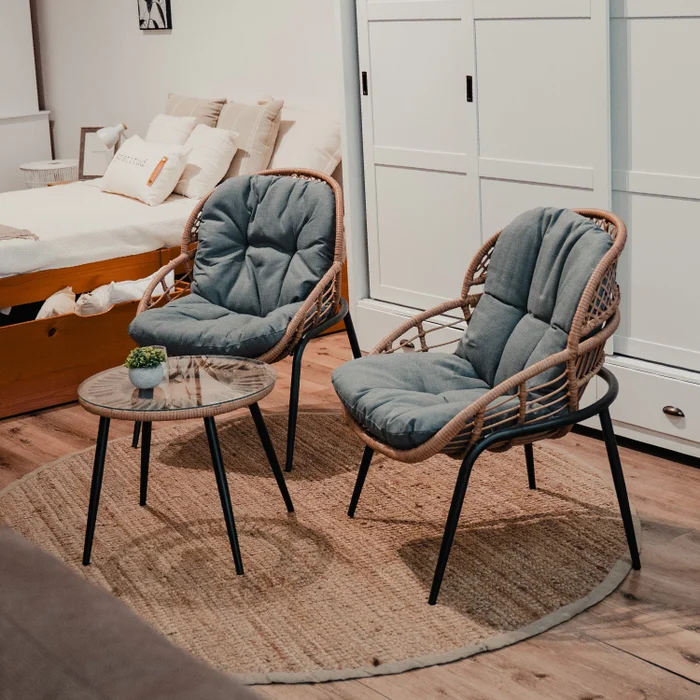 Juego Muebles De Jardin Patagonia - Gris en Gris - Muebles para el exterior, Uruguay | Ecowood, vista 5