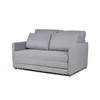 Sofá Cama Niki - Tela Rústica - 9910 (Lino Gris) en Gris - Sillones y sofás, Uruguay | NYR, vista 2 de 8