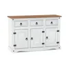 Promo Aparador + Mesa Ratona Linea Naturale - Blanco en Blanco - Mesas de living, Uruguay | La Cueva Muebles, vista 4 de 6