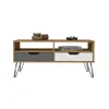 Mesa De Living Mesa Ratona Estilo Nordico 2 Cajones - Mesas de arrimo, Uruguay | Muebles Express, vista 1 de 3