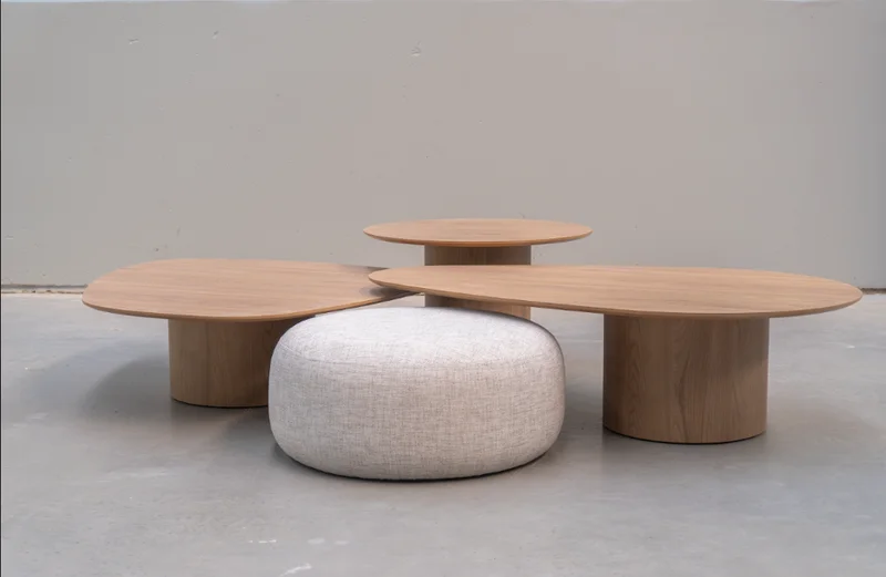 Mesa de Centro Terra Grande – Olmo en Madera natural - Mesas de living, Uruguay | Berna Home, vista 5