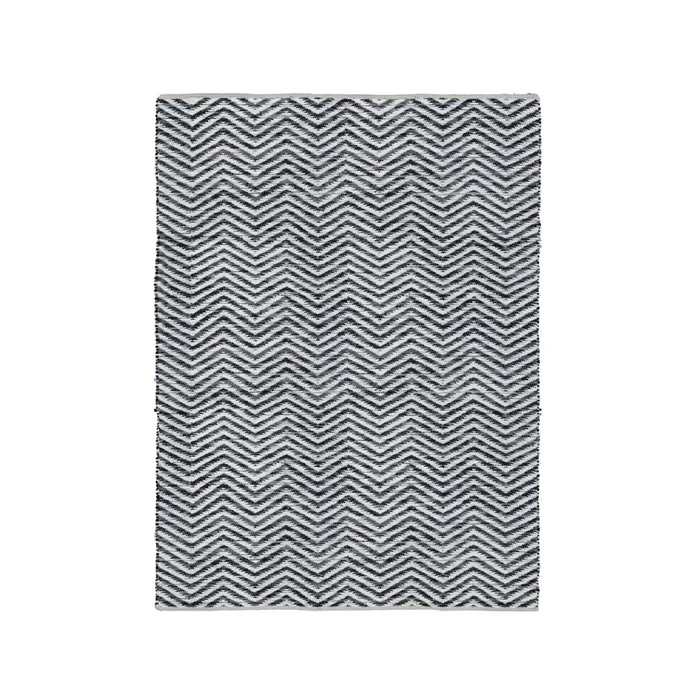 ALFOMBRA ONDAS 244x305CM BLANCO/NEGRO en Blanco - Alfombras, Uruguay | Koz