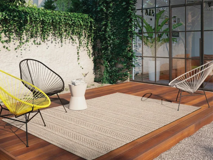 Alfombra Indy en Beige - Alfombras, Uruguay | Arquetipo