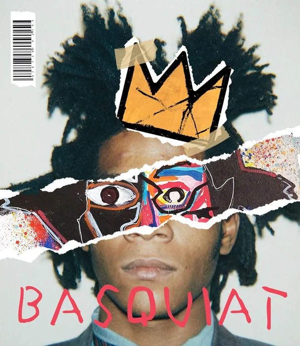 Jean-Michel Basquiat Crown en Multicolor - Láminas, Uruguay | Mara Estudio