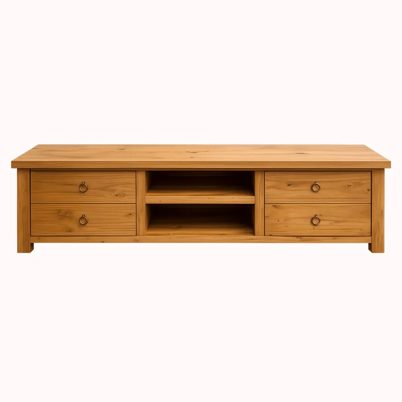 RACK COUNTRY en Madera natural - Muebles para TV, Uruguay | Forum Design