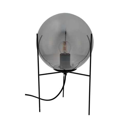 Luminaria de Mesa Pireo Negro en Negro - Lámparas de mesa, Uruguay | Unilux