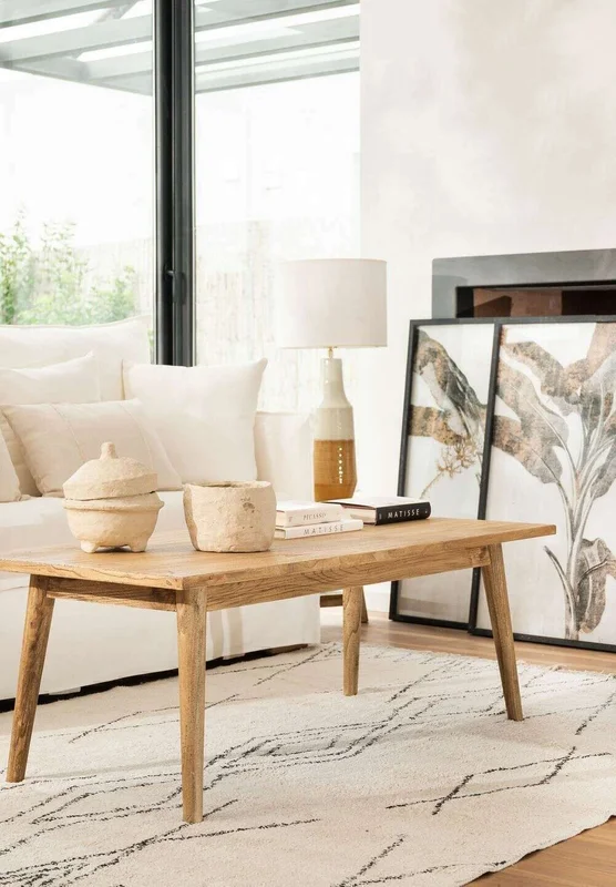 MESA NORDICA - 1.30 X 0.60 en Madera natural - Mesas de living, Uruguay | La Iberica, vista 11