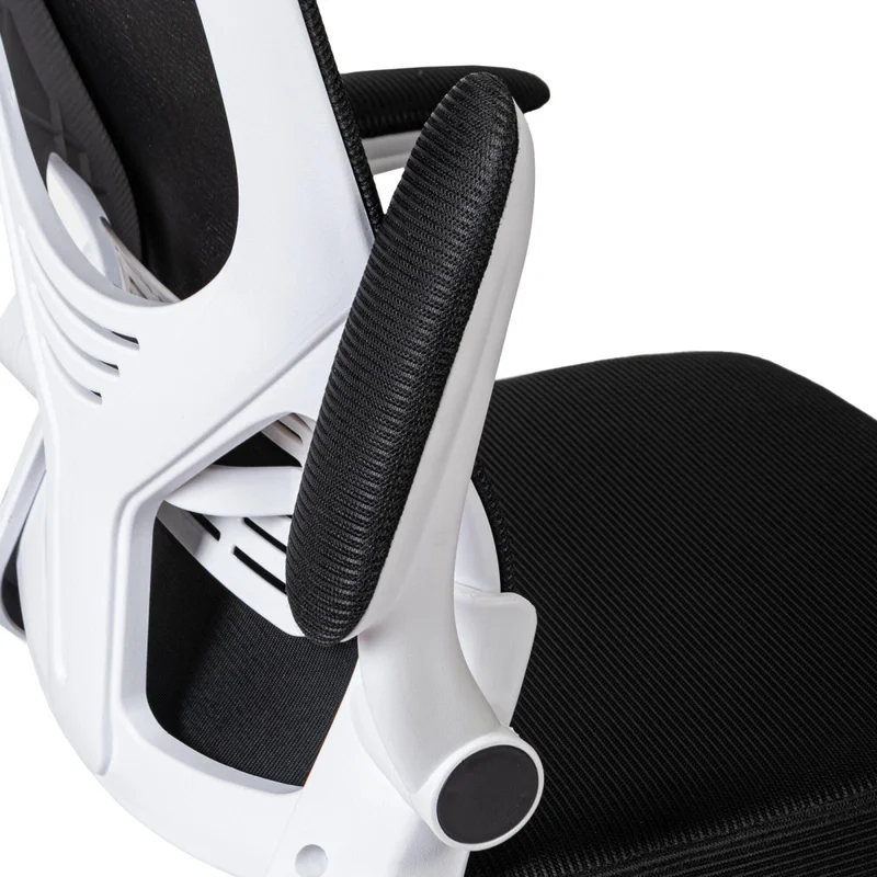 Asiento De Oficina Malla Negro Hy-697 en Negro - Sillas de escritorio, Uruguay | Divino, vista 5