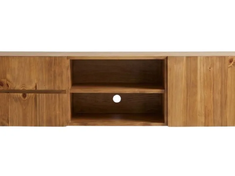 Rack IRON MUESTRA en Negro - Muebles para TV, Uruguay | Finkel