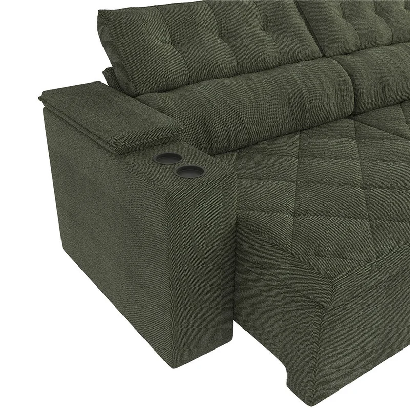 Sofa Otto 260CM - Retractil/Reclinable en Beige - Sillones y sofás, Uruguay | Balton, vista 20