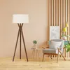 Luminaria de pie pantalla natural y madera E27 147cm en Blanco - Lámparas de pie, Uruguay | Iluminica, vista 6 de 6