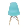 SILLA EAMES COMEDOR CON BASE EN MADERA TURQUESA - Sillas, Uruguay | Decohogar, vista 1 de 4