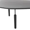 MESA DE LIVING PIEMONT CINAMOMO NEGRA 100X68X32H CM - Mesas de living, Uruguay | Vinibel, vista 2 de 4