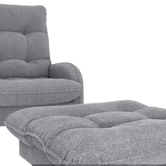 Kit Poltrona + Puff Relax - Gris en Gris - Sillones y sofás, Uruguay | Ecowood, vista 6