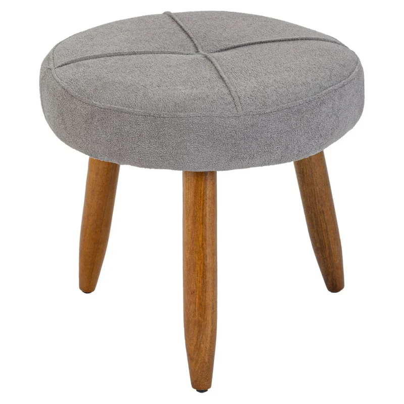 Kit 2 Poltrona + Puff Havana Gris en Beige - Sillones y sofás, Uruguay | Ecowood, vista 6