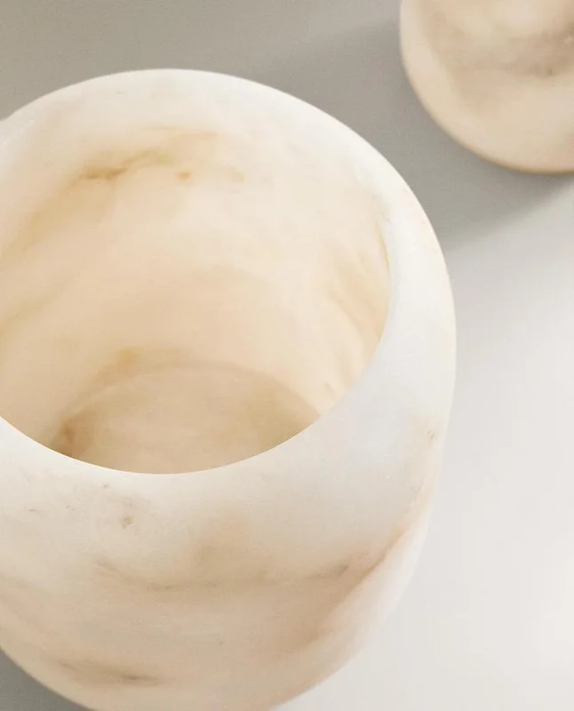 PORTAVELAS ALABASTRO en Blanco - Velas y Portavelas, Uruguay | Zara Home, vista 3