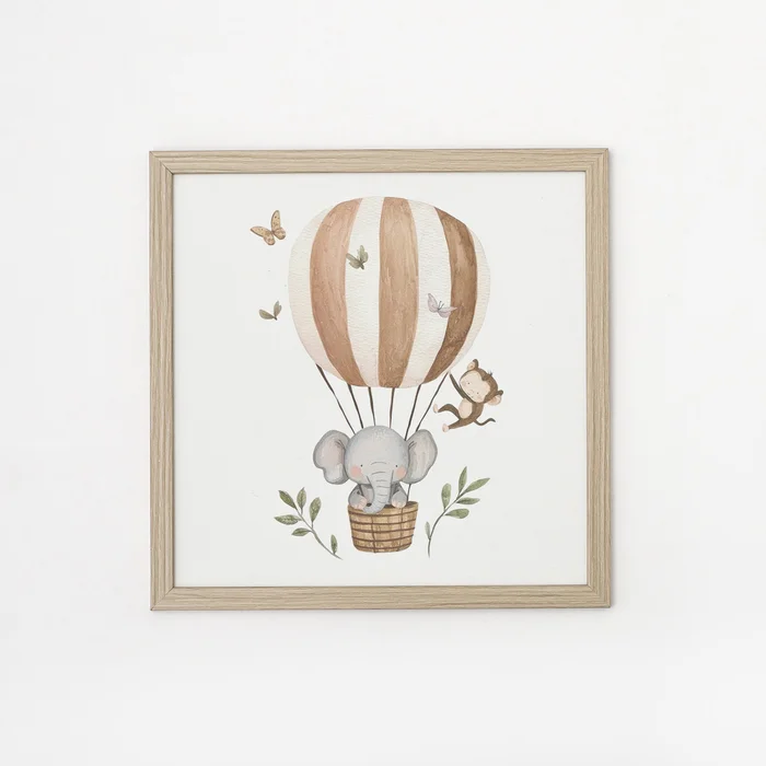 Cuadro Infantil 30 x 30 en diseno-2 - Decoración de pared, Uruguay | Tiendas Montevideo, vista 2