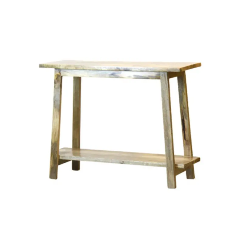 R52 Recibidor 110x35x80 en Madera natural - Aparadores y recibidores, Uruguay | Victoriana
