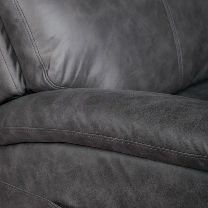 Recliner C/lift 1 Cuerpo Tela Gris Dublin Grafito en Gris - Sillones y sofás, Uruguay | Divino, vista 8