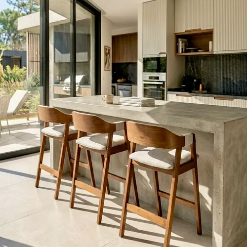 BANQUETA ZENIT en Beige - Muebles, Uruguay | Indrana