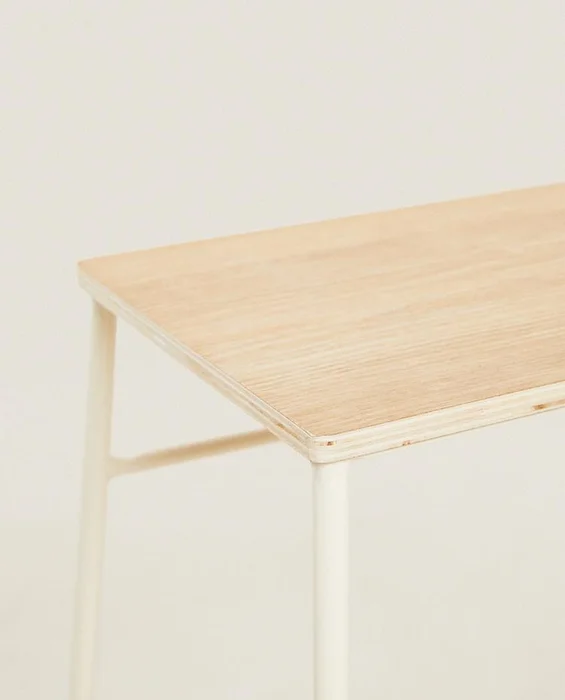 TABURETE ESCALERA MADERA DOS PELDAÑOS - Aparadores y recibidores, Uruguay | Zara Home, vista 5
