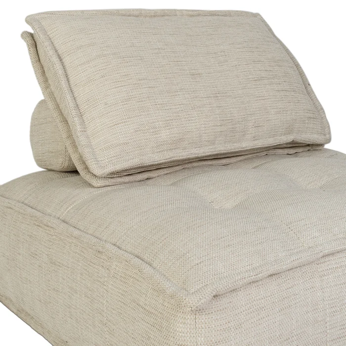 Sofá Modular 1 Cuerpo Tela-premium Natural-beige Element Beige en Beige - Sillones y sofás, Uruguay | Divino, vista 4