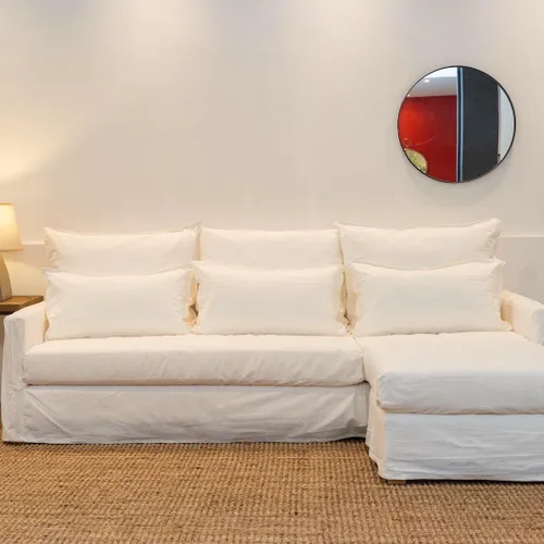 Sofa Santiago en Blanco - Sillones y sofás, Uruguay | Marvic