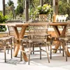 MESA COMEDOR PARA EXTERIOR - TEKA - 1.60 X 1.00 MTS - SIKA DESIGN en Madera natural - Muebles para el exterior, Uruguay | La Iberica, vista 5 de 5