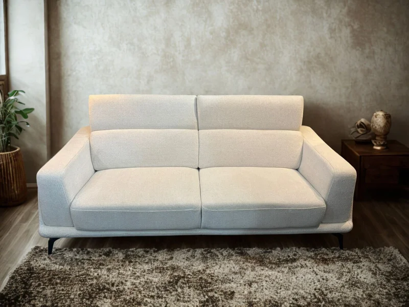 Sofá 3 cps GUNNI - Beige en Beige - Sillones y sofás, Uruguay | Finkel, vista 3