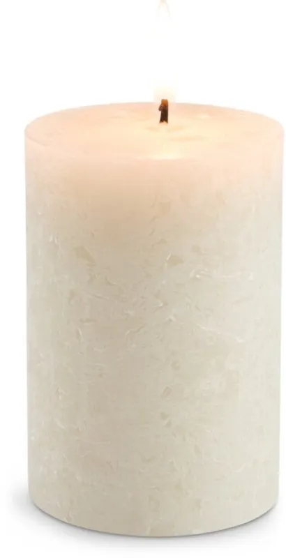 Vela pilar RENE Ø7xH10cm natural en Madera natural - Velas y Portavelas, Uruguay | JYSK
