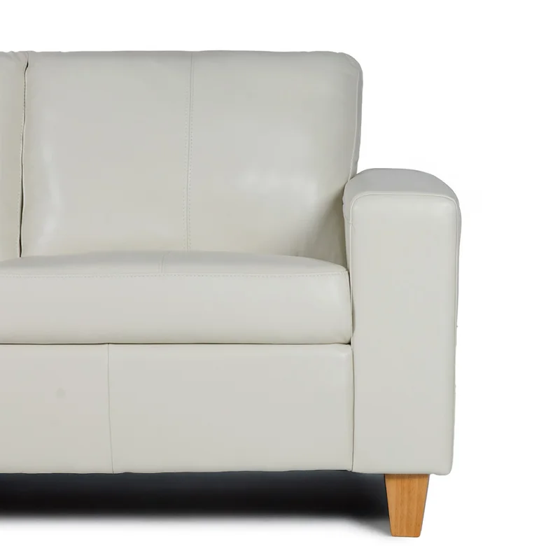 Rinconera Royale - Cuero Básico - Chaise Izquierdo - 509 (Off White) en Beige, Uruguay | NYR, vista 3