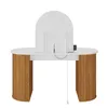 Escritorio Tocador C/luz Mdf Marron Vanity en Multicolor - Escritorios y sillas de escritorio, Uruguay | Divino, vista 4 de 6