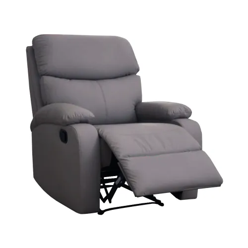 Butaca Sofa Living 1 Cuerpo Reclinable Manual Premium Grafito en Gris - Butacas, banquetas y puffs, Uruguay | Soy Hogar