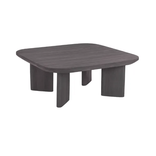MESA LIVING JULIETA CUADRADA MADERA NEGRA en Negro - Mesas de living, Uruguay | Masinfinito Casa