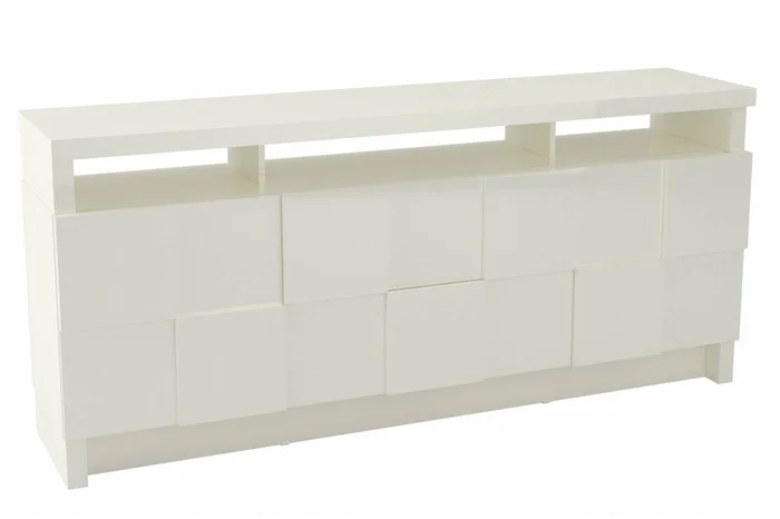 Aparador Barcelona 176cm con 2 Puertas y 2 Cajones 100% MDF en Blanco - Aparadores y recibidores, Uruguay | Balton, vista 3