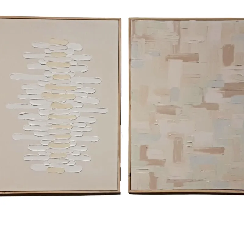 Set Cuadros Texturados Línea Exclusiva en Set Cuadros Texturados Línea Exclusiva - Decoración de pared, Uruguay | Finkel