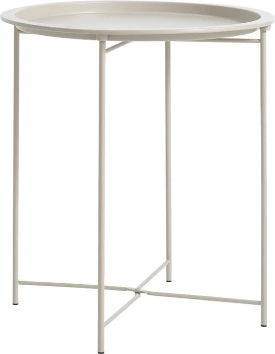 Mesa auxiliar RANDERUP Ø47 arena claro en Beige - Mesas de arrimo, Uruguay | JYSK