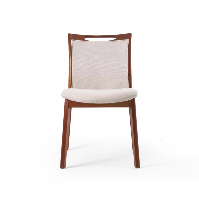Silla De Comedor Madera Marron Luna en Marrón - Sillas, Uruguay | Divino, vista 3