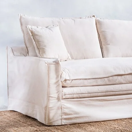Sillón Tessa 3 Cuerpos Natural - Sillones y sofás, Uruguay | Aihaus, vista 3