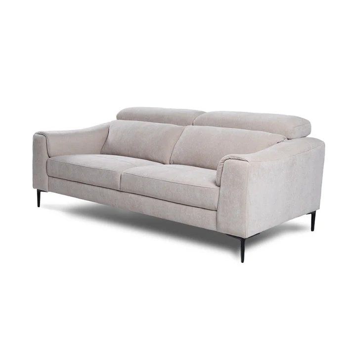 Sofá Hashtag - Tela Microfibra - 3 cuerpos - 6686-4 Beige en Beige - Sillones y sofás, Uruguay | Nyr, vista 8