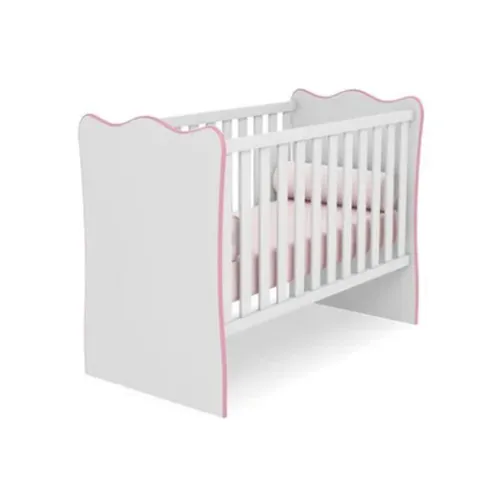 Cuna Dormitorio Infantil Bebe Blanco 011 en Blanco, Uruguay | Soy Hogar