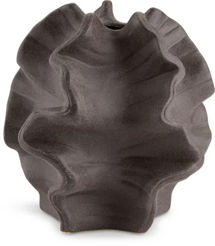 Jarrón VILHELM H18cm oscuro marrón en Marrón oscuro - Jarrones, Uruguay | JYSK