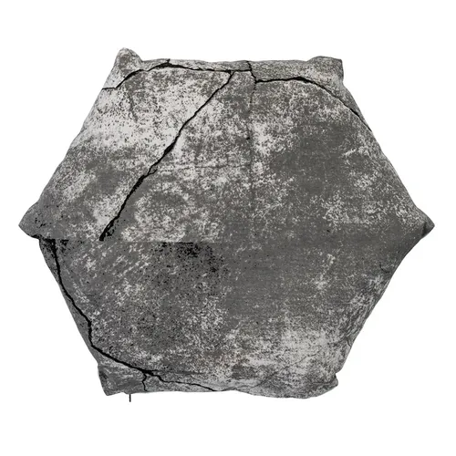 Cushion, Grey, Cotton - Textiles, Uruguay | Tutto Deco