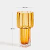 Jarrón Cristila de cristal naranja de 30 cm en Naranja - Jarrones, Uruguay | Kavehome, vista 8 de 8