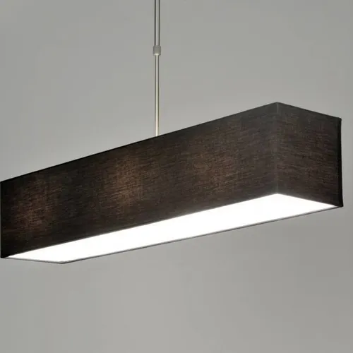 Colgante rectangular negro en Negro - Lámparas colgantes, Uruguay | La Perla