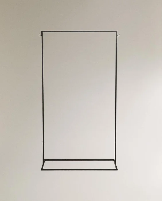 BURRO ROPA METAL en Negro - Cómodas, Uruguay | Zara Home, vista 2