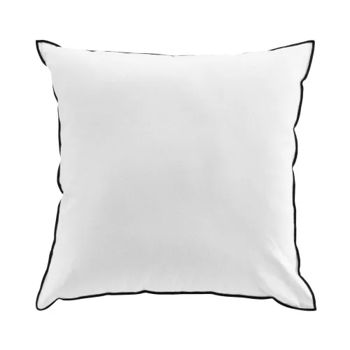 Almohadón Blanco Algodón Mistraline en Blanco - Textiles, Uruguay | Divino